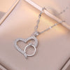 Heart Stainless Steel Zirconia Necklaces For Women Girls Love Gold Color Metal Necklace Party Birthday Daily Jewelry - Image 18