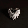 Retro Angel Wings Ring For Women Silver Color Punk Gothic Adjustable Open Ring Jewelry Unisex Accessories Gifts - Image 4