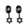2pcs Stainless Steel Non Pierced Clip On Earrings for Men Women Magnetic Stud Earrings Punk Dangle Huggie Hoop Earrings Set - Image 31