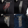 Exaggerate Long Tassel Chain Brooch Women Handmade Beaded Many Layer Chain Multi Functional Fixed Pin Pants Clothes Decor - Image 1