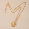 1Pcs Shining Rhinestone Unique Design Sun Star Moon Three In One Pendant Necklace Retro Women's Daily Versatile Party Jewelry - Image 3
