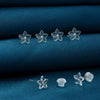 Transparent Resin Ear Studs Invisible Anti-allergic Plastic Earrings Anti-blocking Needles Heart Flower Rings Jewelry - Image 4