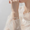Silver Stars Bead Bracelets for Women Korean Adjustable Charm Lucky Bead Bracelet Party Jewelry - Image 6