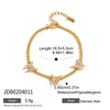 Color Shiny Cubic Zirconia Chain Bracelet Bangle Stainless Steel Women Wrist Jewelry - Image 7
