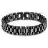 Multicolor Finish Stainless Steel Link Bracelet - Image 7