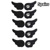 5/1Pairs Small Angel Wings Brooch Japanese Plush Angel Wings Brooch Badge Sweet Pin Doll Cosplay Y2K Fluffy Angel Wing Bag Decor - Image 13