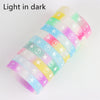10Pcs/Lot Multicolor Luminous Heart Silicone Bracelets For Men Women Flower Sport Mix Style Rubber Wristband Bangle Jewelry Gift - Image 30