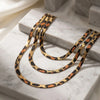 1PCS Leopard Print Snake Chain Bracelet Necklace Set For Women Jewelry Daily Wear Accessories Styles Gifts - Image 6