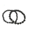 2pcs/set Beaded Bracelet Men 8mm Lava Tiger Eye Stone Bead Charm Men Bracelet Sets Jewelry Gift Hombre - Image 5