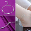Silver Color Stamp Anklets For Women Foot Leg Chain Link Bracelet Double Layers Beach Accessories Jewelry - Image 16