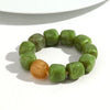 Acrylic Geometric Bead Bracelet with Elastic Stretch Fit - Image 36