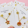 10Sets Flowers Heart Geometry Stainless Steel Earrings Necklace Set For Women Mix Style Jewelry Party Gifts - Image 2