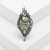 Shell Swan Brooches for Women Unisex Feather Pins Dove Accessories Peacock Model Office Party Friends Gift - Image 4