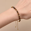 4 mm Beaded Bracelet with Braided Adjustable Cord - Image 5