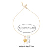 316L Stainless Steel Star Round Shiny Zircon Pendant Necklace For Women Delicate Lady Jewelry Gifts - Image 6