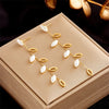 316L Stainless Steel Pearl Tassel Drop Earrings For Women Girls Long Pendant Ear Jewelry Birthday Gifts - Image 5