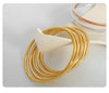 3 Pieces/lot Stainless Steel Bracelet Bangles For Women Simple Style Gold Plated Women's Bracelets Bangle - Image 23