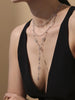 Y Shaped Pendant Necklace with Stainless Steel Chain - Image 22