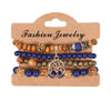 Bohemian Beaded Bracelet Set with Colorful Strand Styles - Image 14
