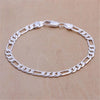 Silver Chain Twisted Bracelet Charm Chain Women Men Wedding Cute Simple Models Jewelry - Image 14