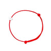 Silver Flowers Red Rope Clover Adjustable Bracelet For Women Jewelry Minimalist Accessories - Image 6