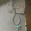 Boho Multilayer White Rope Chain Necklace for Women Large Resin Starfish Star Pendant Necklace Beach Party Jewelry - Image 7