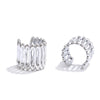 Arrivals Layered Geometric Adjustable Ear Bone Earrings for Women 316L Stainless Steel Ear Clip Jewellery - Image 7