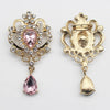 Retro Water Drop Diamond Brooch Detachable Women's Clothing Accessories - Image 5