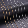 45/50/60/70cm Snake Long Chain Necklace Stainless Steel Necklaces For Women Men Jewelry Neck Chokers Catenina Collana - Image 1