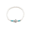 Bohe Sea Turtle Rainbow Beaded Anklets For Women Elastic Rope Chains Adjustable Ankle Bracelet Beach Jewelry Summer Accessories - Image 5