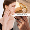 Simple Tungsten Carbide Ring for Women, 2mm/4mm/6mm Stackable Plain Wedding Band - Image 2