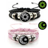 2pcs/set Sun and Moon Lovers Leather Bracelet Punk Multi-Layered Beaded Braided Adjustable Bracelet Set For Couple Jewelry - Image 9