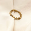 Elegant Freshwater Pearl Ring With Stainless Steel Beads Handmade Wedding Rings For Women Girls - Image 14