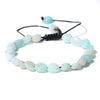 Multicolor Bead Bracelet with Square Spacer Details and Stone-Look Options - Image 29