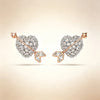Heart Lock Key CZ Jewelry Set Women Melting Heart Pendant Necklace Imitation Pearl Bracelet Earrings Valentine Love Gift - Image 9