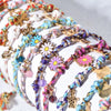 Colorful Cord Bracelet with Fish and Flower Charms - Image 5