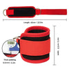 Fitness Ankle Straps Adjustable D-Ring Support Cuffs Gym Leg Strength Workouts Pulley With Buckle Sports Guard Safety Abductors - Image 2