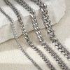 Stainless steel anklet Multiple chain thickness specifications Classic anklet For Women Jewelry Creative Gifts - Image 6