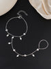 Elegant Ladies' Mini Imitation Pearl Charm Finger Linked Bracelet Minimalist Party Gift Jewelry - Image 6