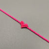 Candy Colors Heart Shaped Love Lucky Simple Macrame Handmade Rope Bangle Braided Charm Bracelet Women Men Couple Sister Gift - Image 15