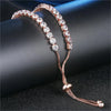 Adjustable Colorful Birthstone Tennis Bracelets for Women 4MM Crystal Bangle Female Hand Chain Jewelry Accessories - Image 5