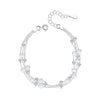 Silver Bracelets Lucky Bead Bracelets Woman Multi-layer Charm Bracelet Elegant Party Jewelry Gifts - Image 6