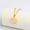 Glass Cremation Jewelry Necklace for Ashes Heart Memorial Lockets for Ashes Stainless Steel Keepsake Urn Ashes Pendants 4Colors - Image 3