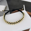 Handmade Braided Bracelets For Women Couple Jewelry Gift Gold Plated Beads Bracelet Accessories - Image 7