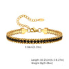 Charms Tennis Bracelet for Women, Cubic Zirconia Chain Bracelet Adjustable,Stainless Steel Miami Link CZ Bangle Gift - Image 15