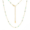Hot Pink Stainless Steel Link Cable Chain Gold Color Satellite Enamel Beads Necklace for Women Chic Summer Gift - Image 13
