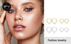 316L Medical Stainless Steel Drop Nose Ring Punk Earrings Men's And Women's Piercing Jewelry Love Heart Septum Ring - Image 17