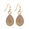 Stone Earrings for Women Teardrop Agate Crystal Amazonite Dangle Earring Cute Elegant Classic Jewelry - Image 12