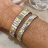 Stainless Steel Heart Love Adjustable Bangles for Women Elasticity Bracelets Multiple Styles Wrist Jewelry - Image 5