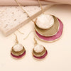 652F Women Flower Jewelry Set Comfortable Pendant Jewelry Adjustable Chain Necklace Suitable for Various Stylish Outfits - Image 3